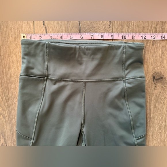 Lululemon Final Lap Crop Athletic Leggings Size 4 - Picture 7 of 11